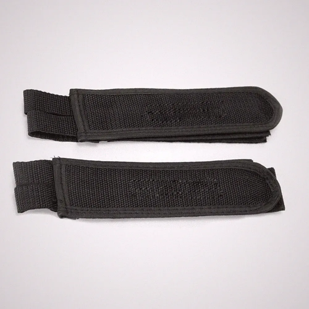 1 Pair New Fixed Gear Fixie BMX Bike Bicycle Double Pedal Toe Straps Black C