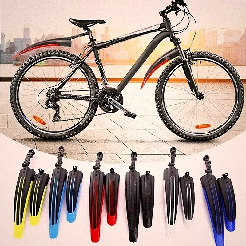 2 Pcs Bicycle Fenders Mountain Road Bike Mudguard Rear Wings for Bicycle
