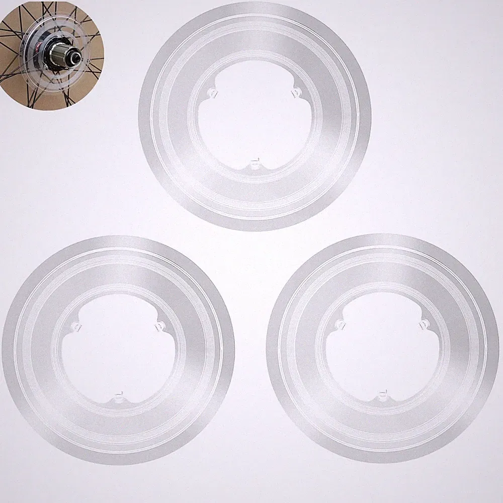 3 Pack Bike Spoke Protector Flywheel Spokes Guard Plastic Cover for Bicycle