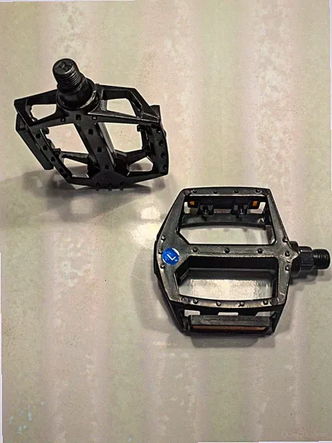 Alloy commuter platform Bicycle Pedals EBike Pedals - 9/16"