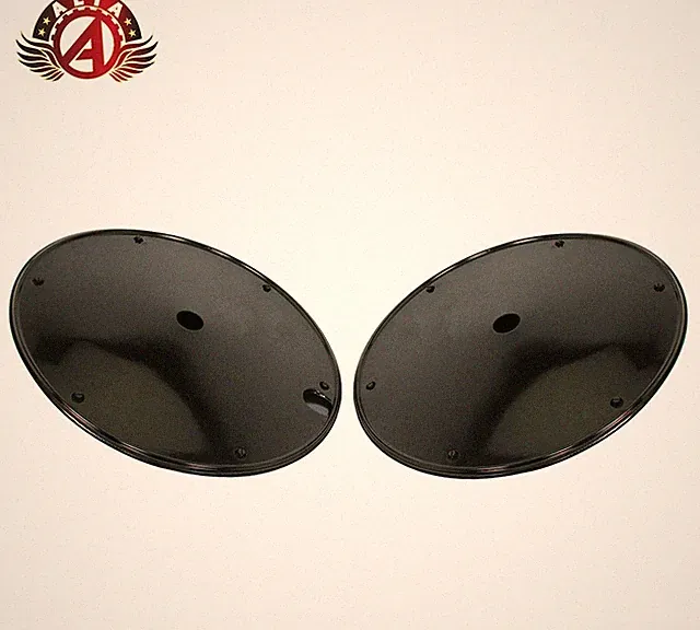 ALTA 26” ABS Wheel Cover Set – Black Plastic, Fits 26” Bicycle Wheels.