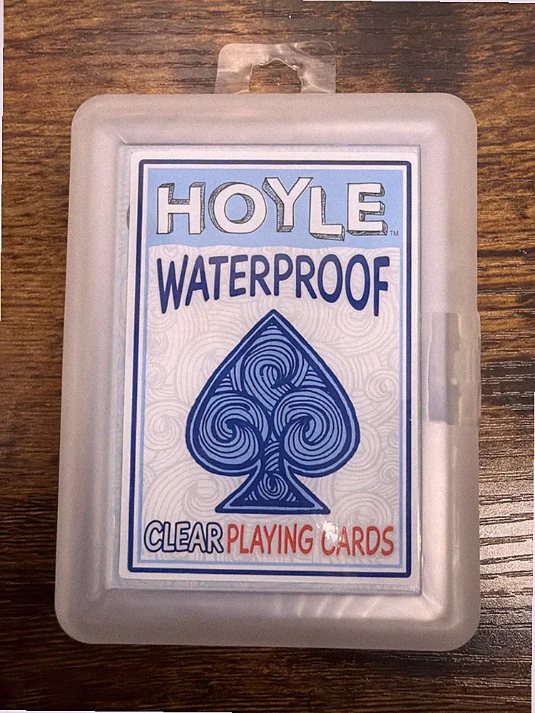 BICYCLE HOYLE WATERPROOF PLAYING CARDS DECK PLASTIC MAGIC TRICKS USPCC NEW