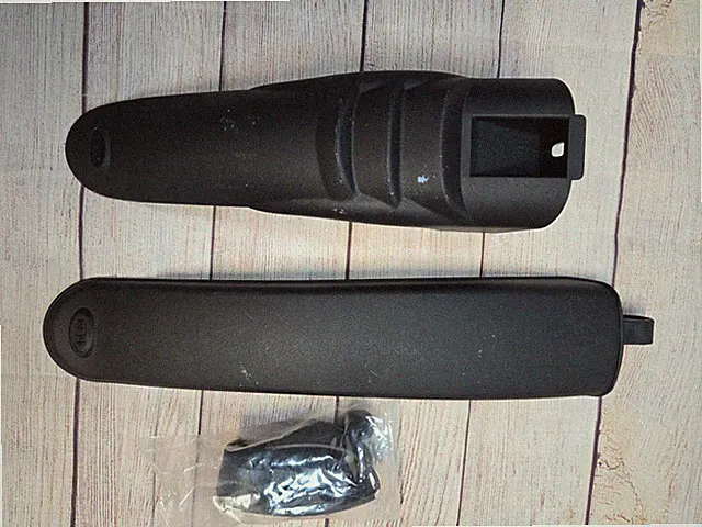 Bicycle Mud Guards For Front and Rear Fenders Black Plastic Bell Brand New