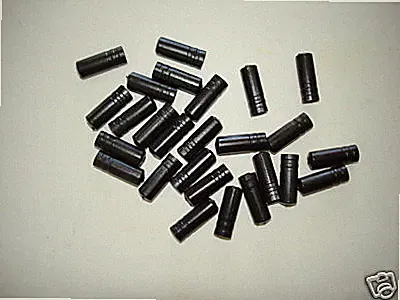 BICYCLE PLASTIC SHIFTER CABLE HOUSING FERRULES CAPS 4MM BAG OF 20