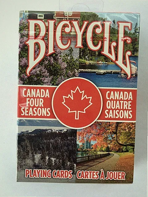 BICYCLE Playing Cards, 🍁 Canada 🍁 Four Seasons, Poker, Collectible, USPCC 2018