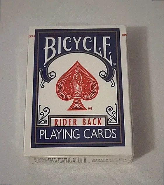 Bicycle Rider Back Playing Cards Blue Backs New in Plastic