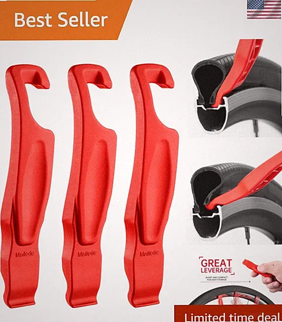 Bicycle Tire Levers - Ultra Strong Tire Removal Tool for Road or Mountain Bik...