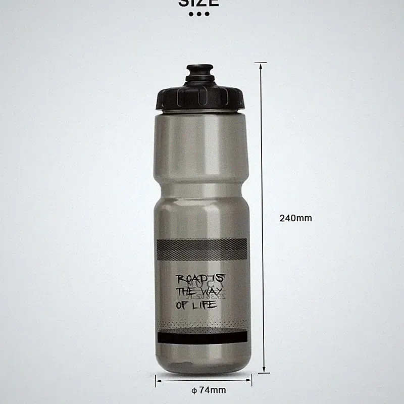 Bicycle Water Bottle 750ml RIDERACE PP5 Plastic Sports Cycling Bottle