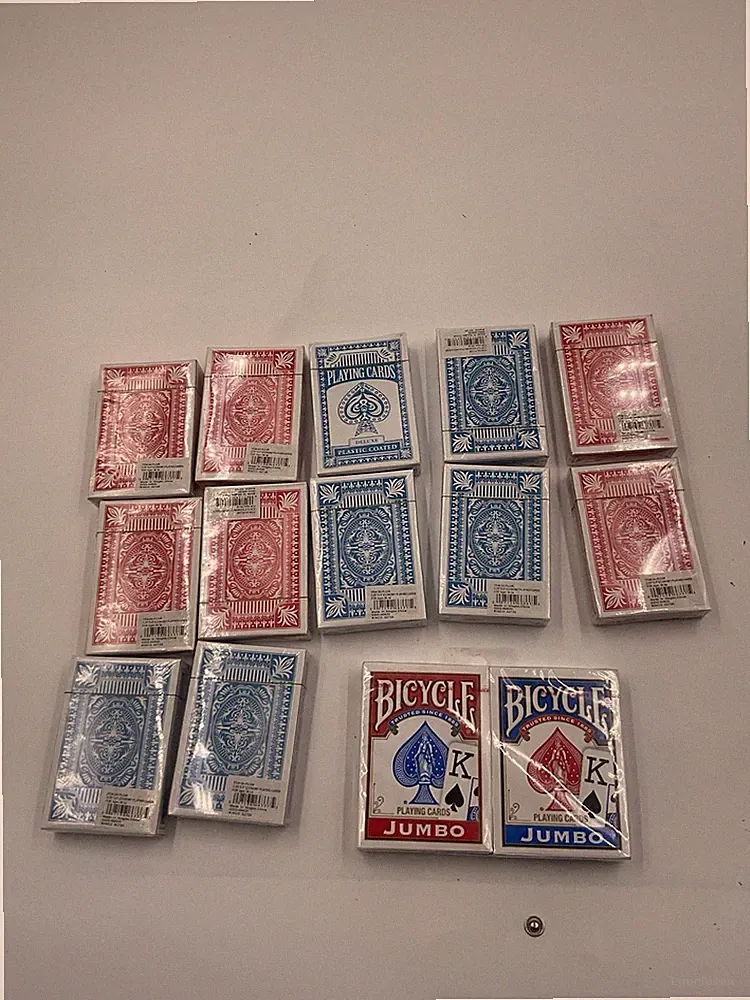 Bulk Lot 14 Decks Playing Cards New Sealed Bicycle Jumbo & Plastic Coated