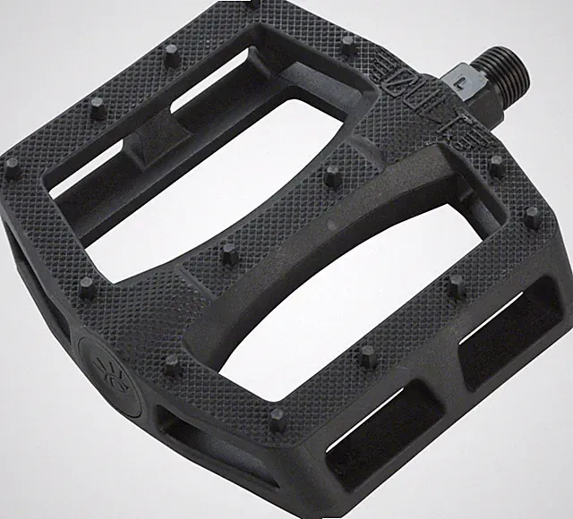 Cult Dak Pedals - Platform, Composite/Plastic, 9/16", Black