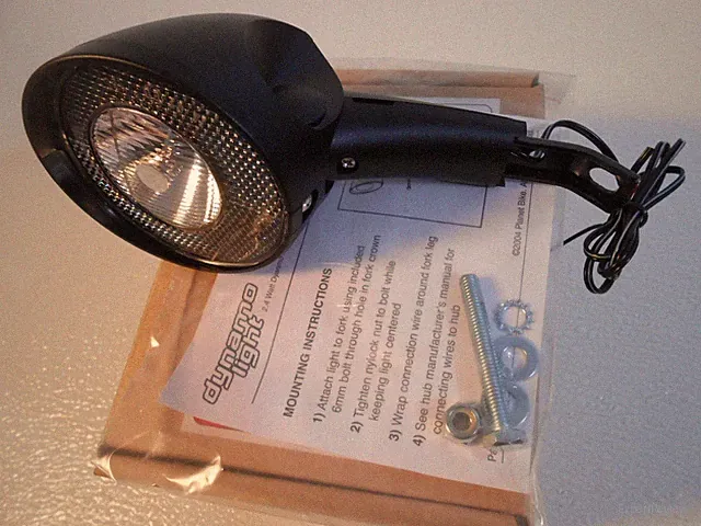 Dynamo E Bike Headlight Black Planet HEAD LIGHT Cruiser Commuting Touring 6V 2.4