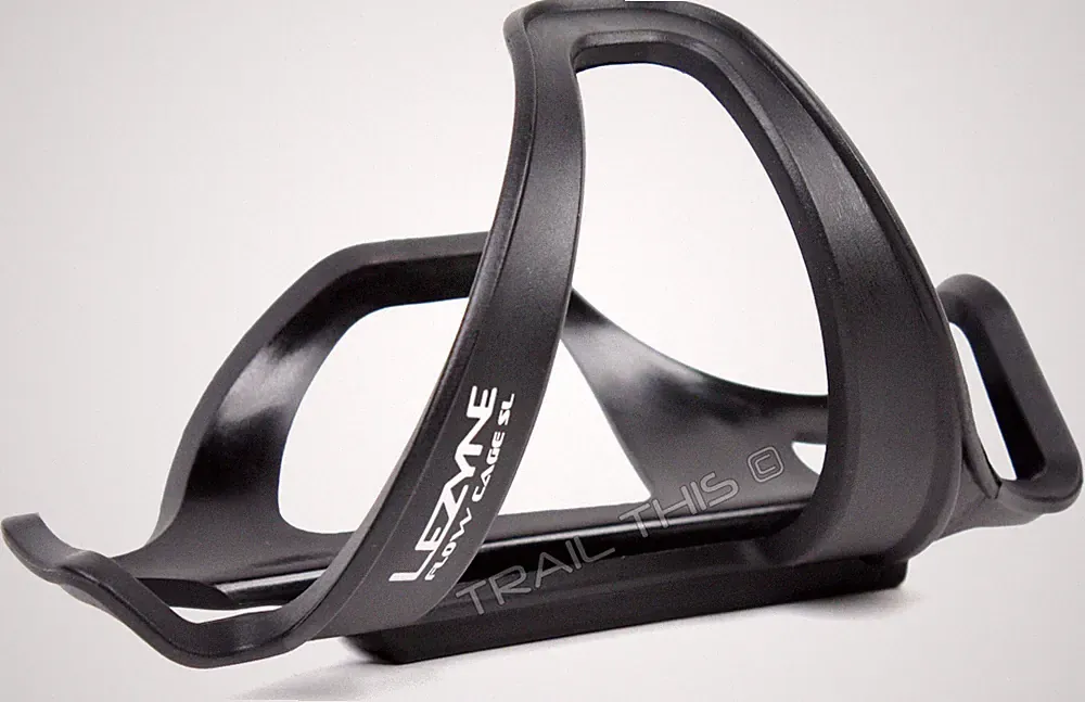 Lezyne Flow Water Bottle Cage Right Side Loading MTB Road Hybrid Bike - Black