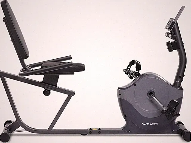 Magnetic Recumbent Exercise Bike Indoor Cycling Stationary Bike Adjustable Seat