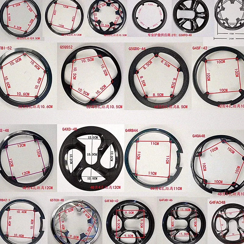 Mountain Bike Chain Guard Bicycle Toothplate Protector Cover Plastic