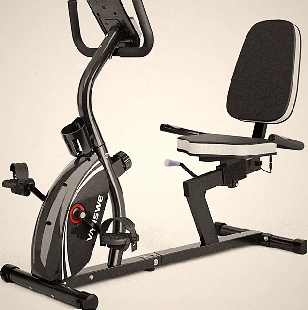 Recumbent Exercise Bike Adults Seniors Recumbent Bikes Home W/ Magnetic