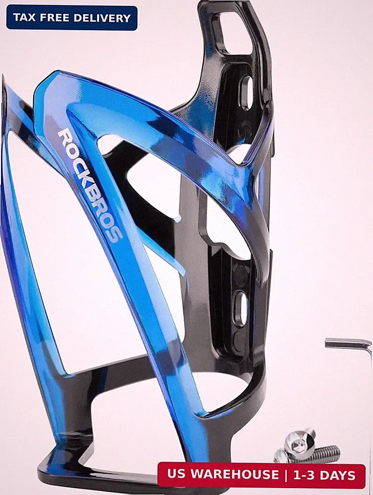 ROCKBROS Bike Water Bottle Holder Ultra-Light Bicycle Bottle Cages with Screws T