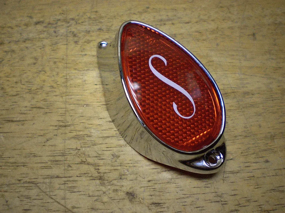 Schwinn Corvette Jaquar Speedster Tandem Midweight Bicycle Teardrop S Reflector