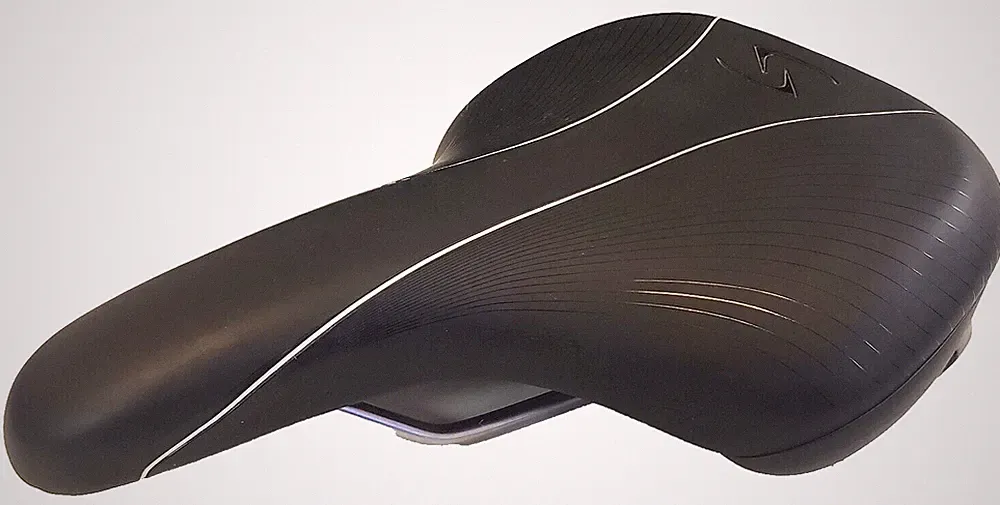 SERFAS / VELO Hybrid BICYCLE SEAT City Bike PADDED VINYL Saddle (Model # CB-300)