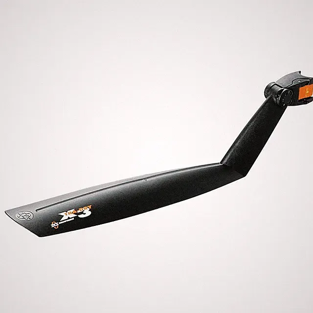 SKS X-Tra Dry BLACK Rear Bike Fender Quik Release Seatpost Clip On Mudguard Xtra