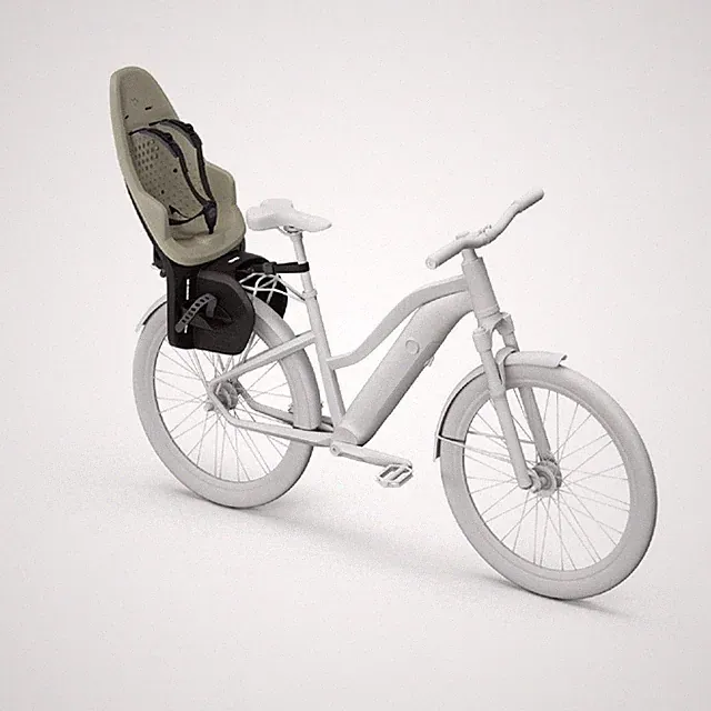 Thule Yepp 2 Maxi Rack Mount Child Bike Seat New Free Shipping