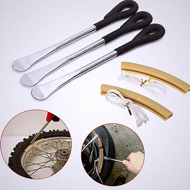 Tire Levers Spoon Set, Durable Heavy Duty Motorcycle Bike Car Tire Irons Tool...