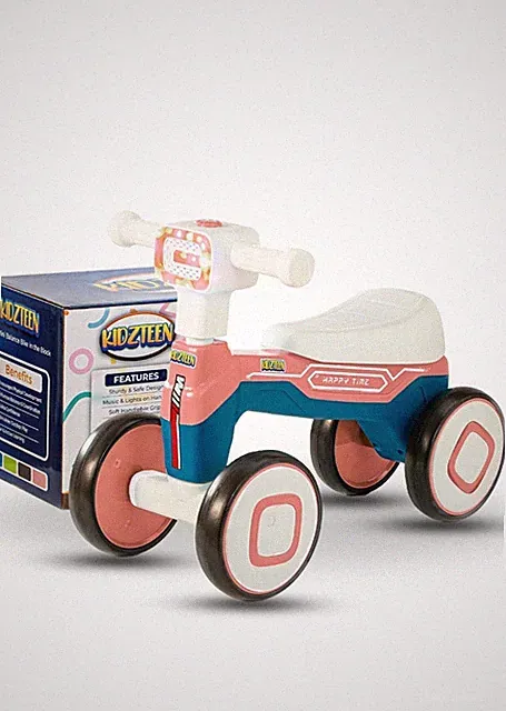 Toddler Balance Bike MUSIC 1+ Best First Birthday Gifts for Girls & Boys NEW
