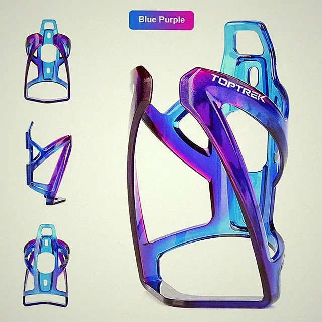 Toptrek Bicycle Bottle Cages MTB Road Bicycle Water Bottle Holder Colorful Light