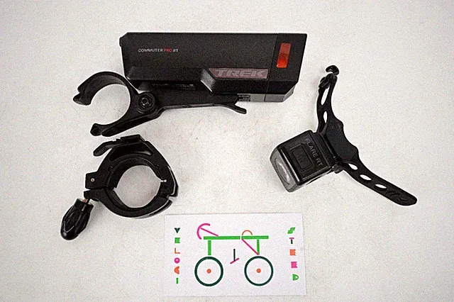 Trek Commuter Pro RT Front/Rear Bike Lights 5252795 Road Gravel MTB Bike *PAIR*