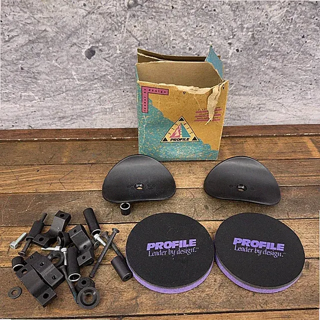 Vintage Profile Fit Kit Armres Set NOS Purple 255g Road TT Tri Bike 1990s
