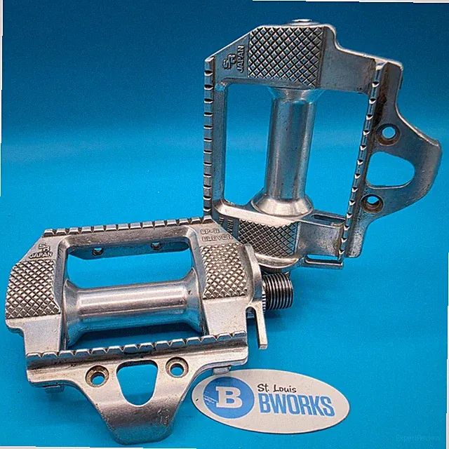 Vintage SR Eleven Touring Bike Pedals 9/16" SP-11 g13
