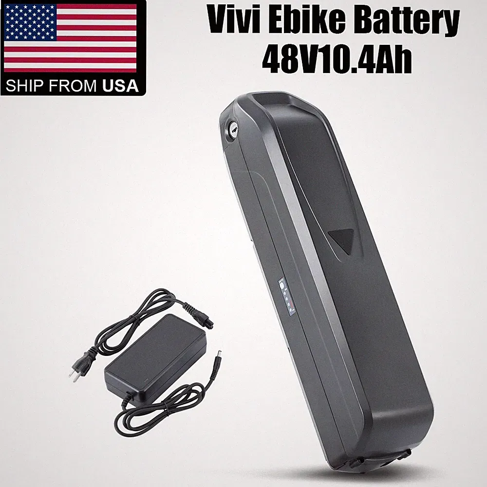 Vivi Ebike Battery 48V 10.4Ah Electric Bike Battery 48V Lithium Battery Replace