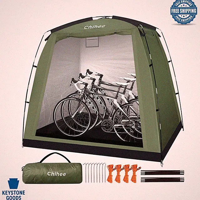 Waterproof Bicycle Storage Cover for 2-3 Bikes & Outdoor Gear