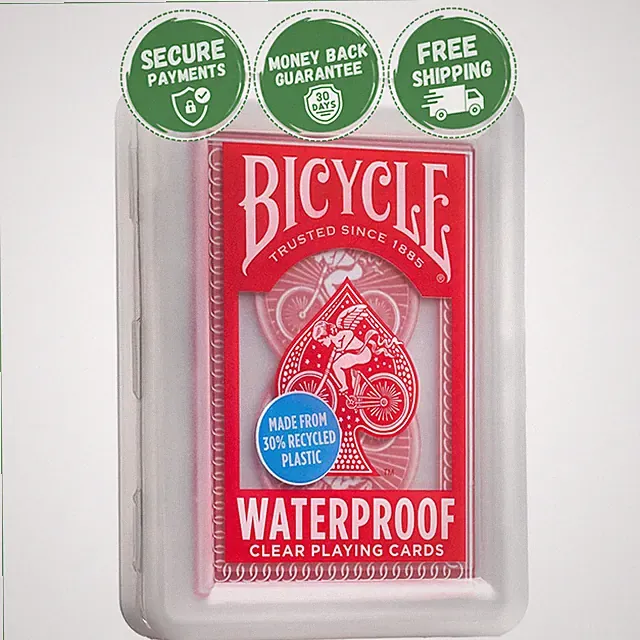 WATERPROOF PLASTIC PLAYING CARDS Travel Outdoor Pool Beach Camping Parties Games