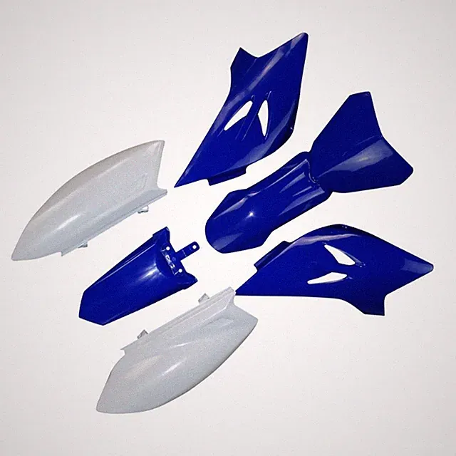 YAMAHA TTR50 TTR50E 2006-2016 Dirt Pit Bike BLUE Plastic Fender Fairings Kit