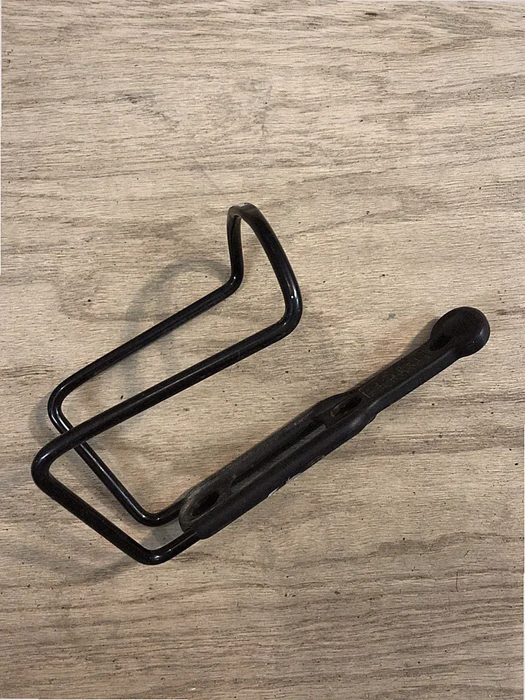 Zefal Black Plastic/Aluminum Road Racing Touring Bicycle Water Bottle Cage