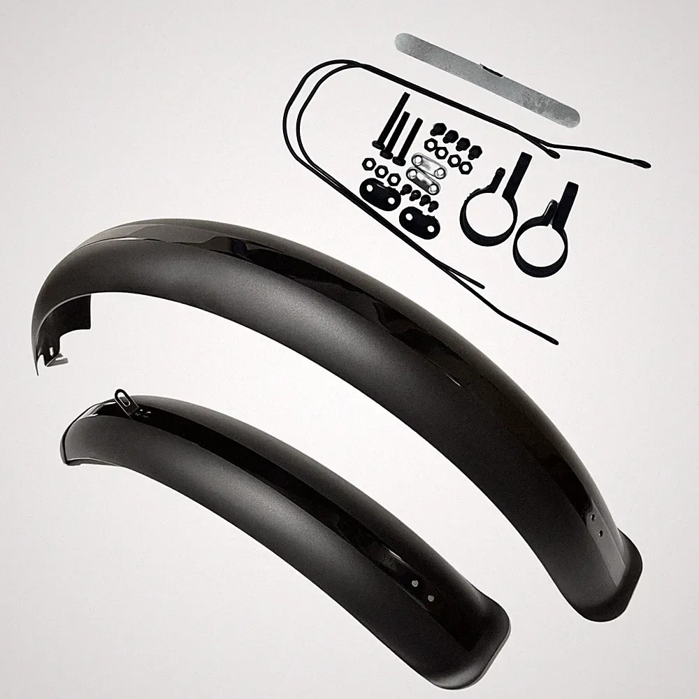 ZSYYDS 16" Fat Tire Bike Fenders Mudguard for Mountain Electric Bike Motorcycle